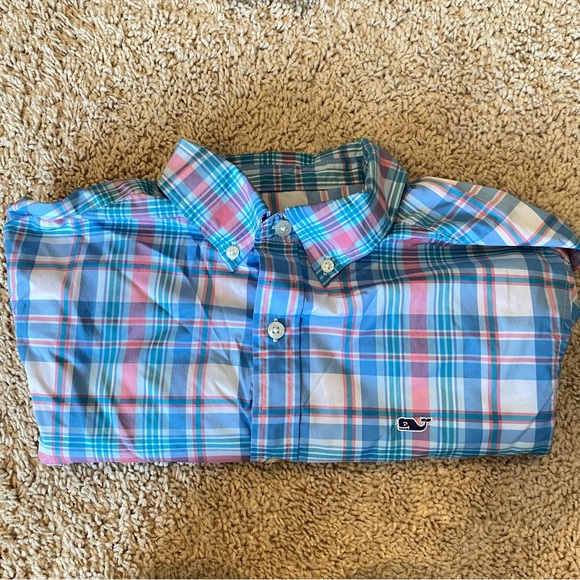 Vineyard Vines Performance Classic Fit Whale Shirt Long sleeve button down - Picture 2 of 4